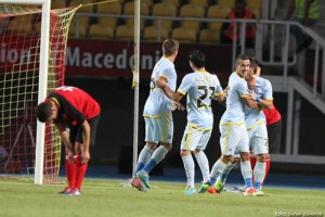 Steaua a invins pe Vardar Skopje