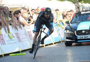 Bradley Wiggins a castigat etapa a 3-a a Turului ciclist al Marii Britanii
