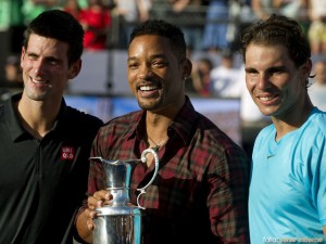 Novak Djokovic, Will Smith si Rafael Nadal, la Buenos Aires