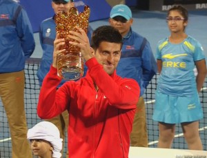 Djokovic castiga finala de la Abu Dhabi in 2013