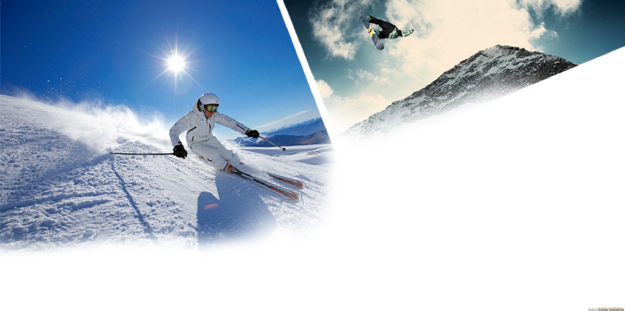 schi vs snowboard