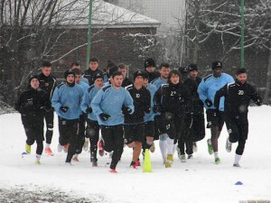 ACS Poli Timisoara la antrenament
