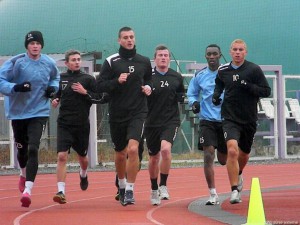 ACS Poli Timisoara la antrenament