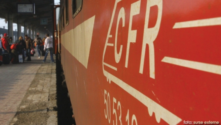 CFR sigla pe tren