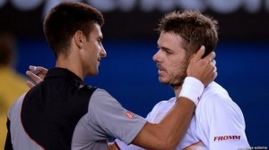Djokovic eliminat de Wawrinka, in sferturi la Melbourne in 2014