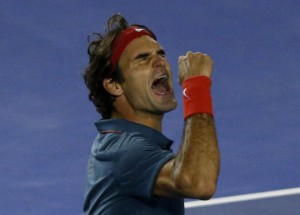 Roger Federer este semifinalist la Melbourne, in 2014