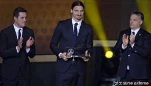Zlatan Ibrahimovici a primit premiul Puskas