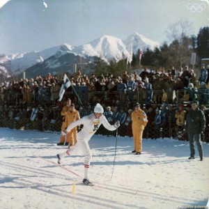 Soviet Skier Saweljew