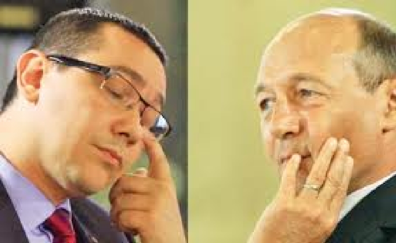 Ponta si Basescu