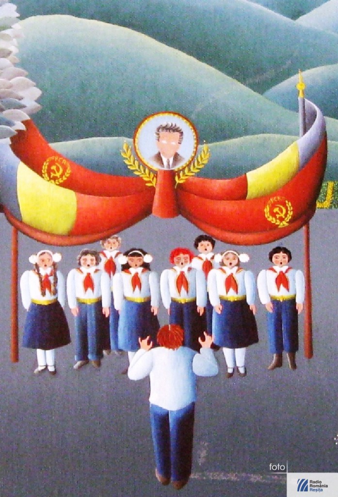 Epoca ceauşistă în pictura naivă