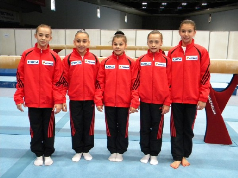 Bronz european pentru gimnastele junioare