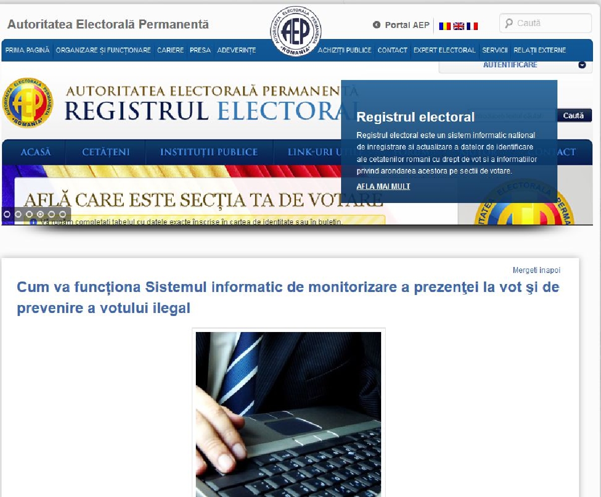 Sistem-electronic-Vot