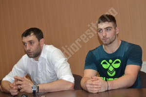 Adrian Petrea si Mihai Huta handbal