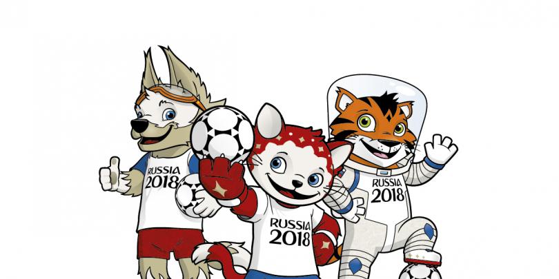 mascote campionat rusia