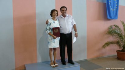 Carla Negrea Troner şi-a primit distincţia de Cetăţean de Onoare al Reşiţei