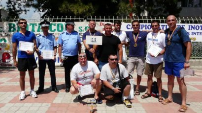 Jandarmii din Caraş-Severin, printre protagoniştii Campionatului Naţional de înot al M.A.I.