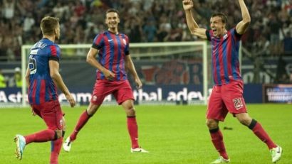 Steaua-Vardar Skopje 3-0, în prima manşă din turul doi preliminar al Ligii Campionilor