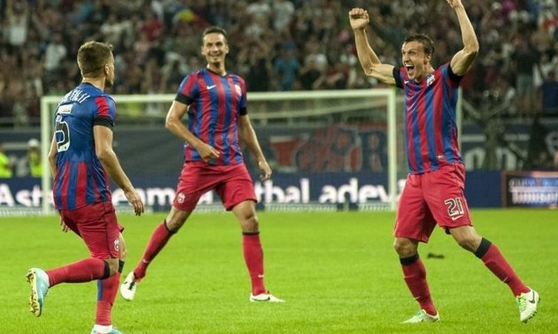 Steaua-Vardar Skopje 3-0, în prima manşă din turul doi preliminar al Ligii Campionilor