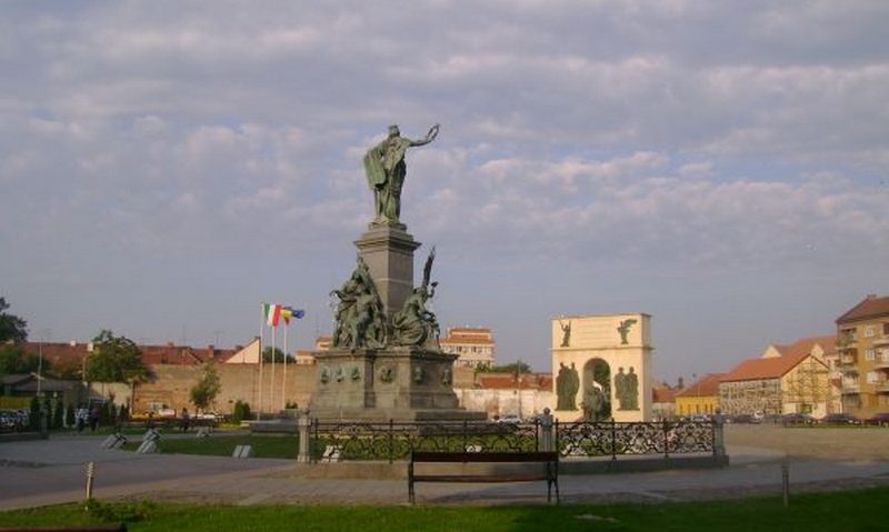 Parcul Reconcilierii Româno-Ungare din Arad, o ruină