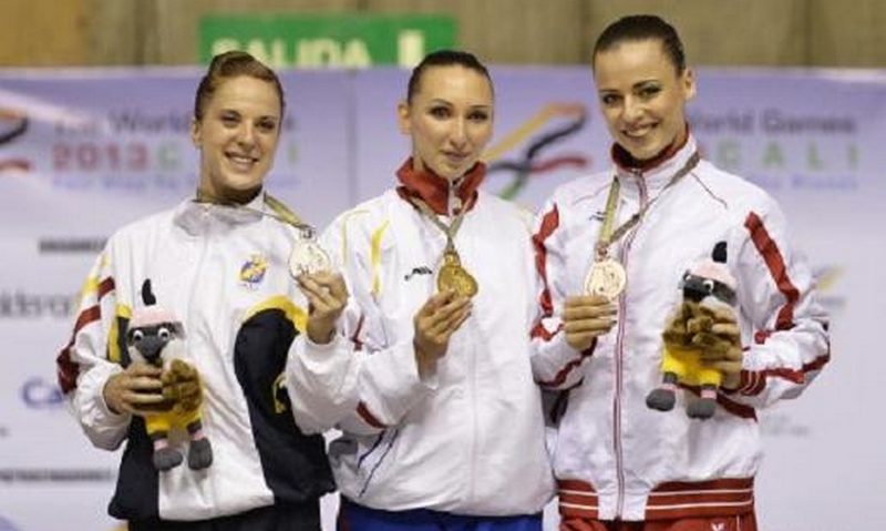 România a cucerit cinci medalii la Jocurile Mondiale de la Cali, toate la gimnastică aerobică