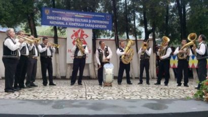 Fanfara din Lăpuşnicul Mare la Festivalul „Tarafuri şi fanfare” de la Muzeul Satului