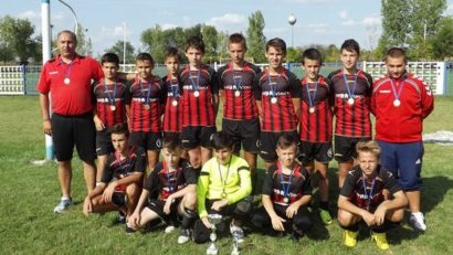 AFCM Reşiţa s-a impus la un turneu de fotbal pentru copii în Serbia