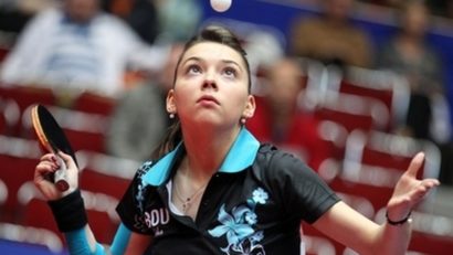 Bernadette Szocs şi Adina Diaconu sunt cele mai bune junioare din Europa la tenis de masă