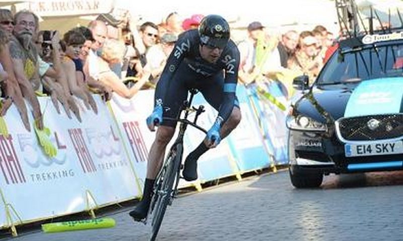 Bradley Wiggins a câştigat etapa a 3-a şi este lider în Turul ciclist al Marii Britanii