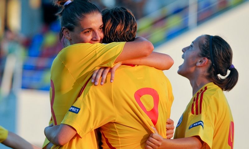 Naţionala U19 de fotbal feminin a României a învins Macedonia, la Strumica