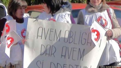 [AUDIO] Medicii cărăşeni protestează la Bucureşti