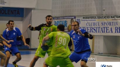 Liga Naţională de handbal masculin este întreruptă. CS Caraş-Severin, în zona play-out