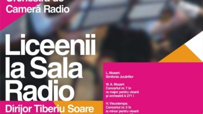 Trei tineri minune ai muzicii româneşti, invitaţi ai Orchestrei de Cameră Radio