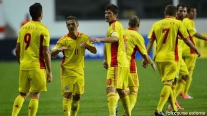 România s-a calificat la barajul pentru CM 2014, după 2-0 cu Estonia şi victoria Olandei în Turcia