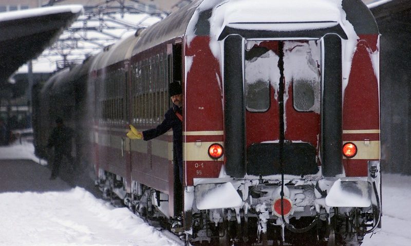 Trafic feroviar în condiții de iarnă pe toate magistralele