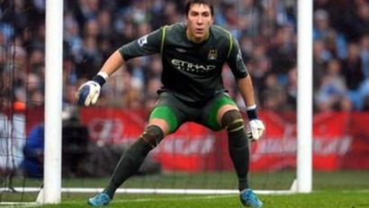 Costel Pantilimon a fost anunţat ca titular la Manchester City, în meciul din Liga Campionilor