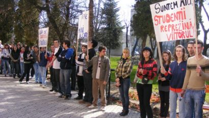 [AUDIO] Proteste studenţeşti în mai multe centre universitare din ţară