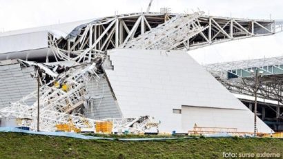 Tragedie pe unul dintre viitoarele stadioane de la CM din Brazilia