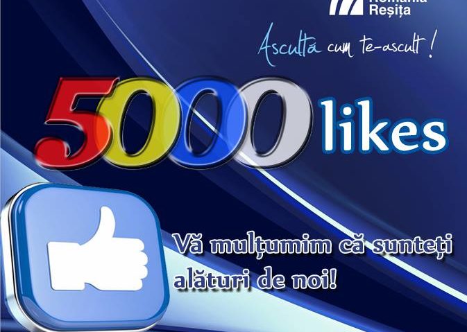 Radio România Reşiţa are peste 5.000 de prieteni pe Facebook!