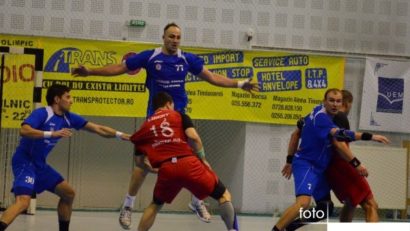 CS Caraș-Severin și Poli Timișoara au pierdut în etapa a 16-a a Ligii Naționale de handbal masculin