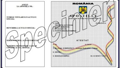 Apostila în prim plan