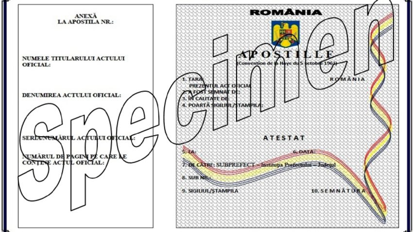 Apostila în prim plan