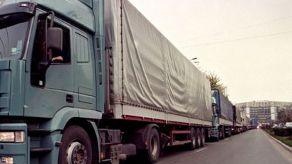 Şoferii de tir nu plătesc taxa de tranzit a Timişoarei