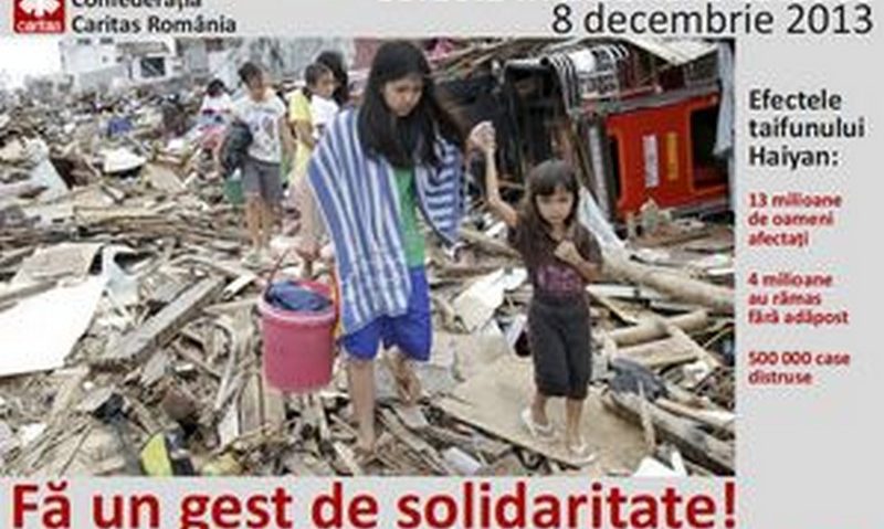 [AUDIO] Bisericile romano-catolice solidarizează pentru Filipine