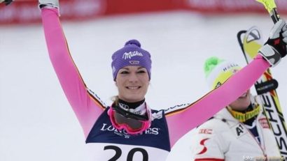 Maria Hoefl-Riesch a câştigat coborârea de la Cortina d’Ampezzo