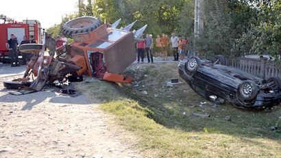 Accident la Căvăran