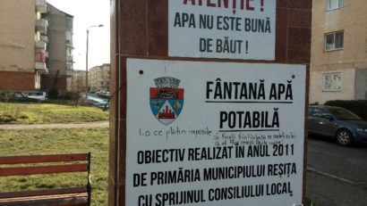 [AUDIO] Izvoare şi foraje publice cu apă nepotabilă în Reşiţa