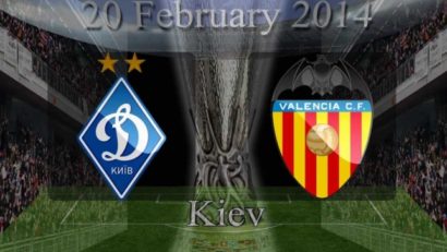 Meciul dintre Dinamo Kiev și FC Valencia, din șaisprezecimile Europa League, se va juca la Nicosia