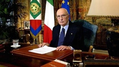 Preşedintele Italiei, Giorgio Napolitano îl vrea pe Matteo Renzi premier