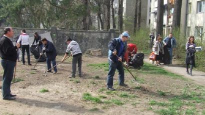 Curăţenia de primăvară în municipiul Lugoj