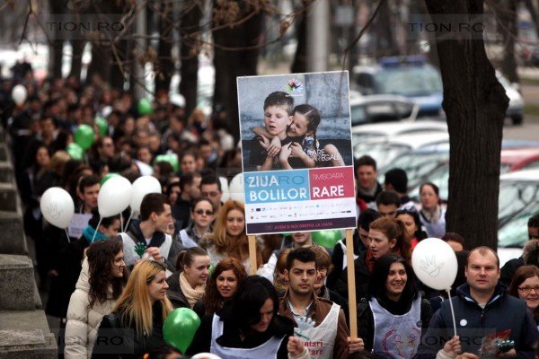 Ziua mondială a bolilor rare este marcată astăzi în toată ţara!